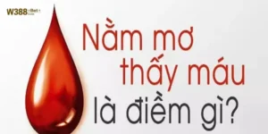 Nằm mơ thấy máu đỏ có điềm gì hay không?